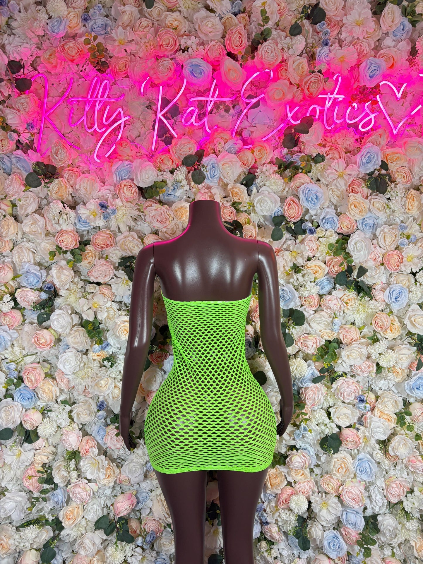 Rave Outfit Fishnet Bodysuit Green for Raves & Festivals  Exotic Dancewear, Clubwear, EDC Outfit, Stripper Costume