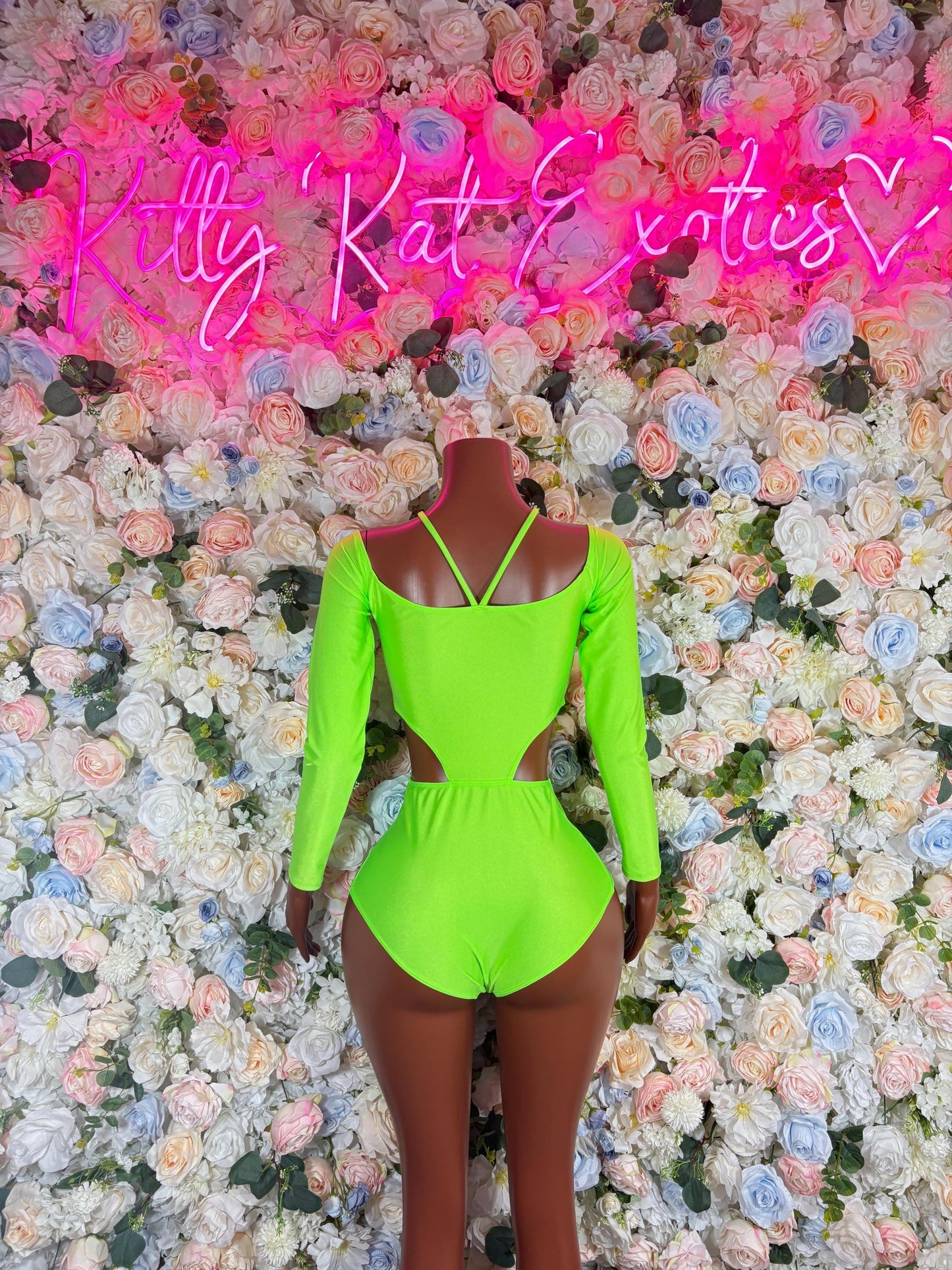 Rave Outfit Festival One Piece Bodysuit Neon  - Sexy Performance Costume, Latin Sultry, Bold Dance Outfit, Womens Party Outfit