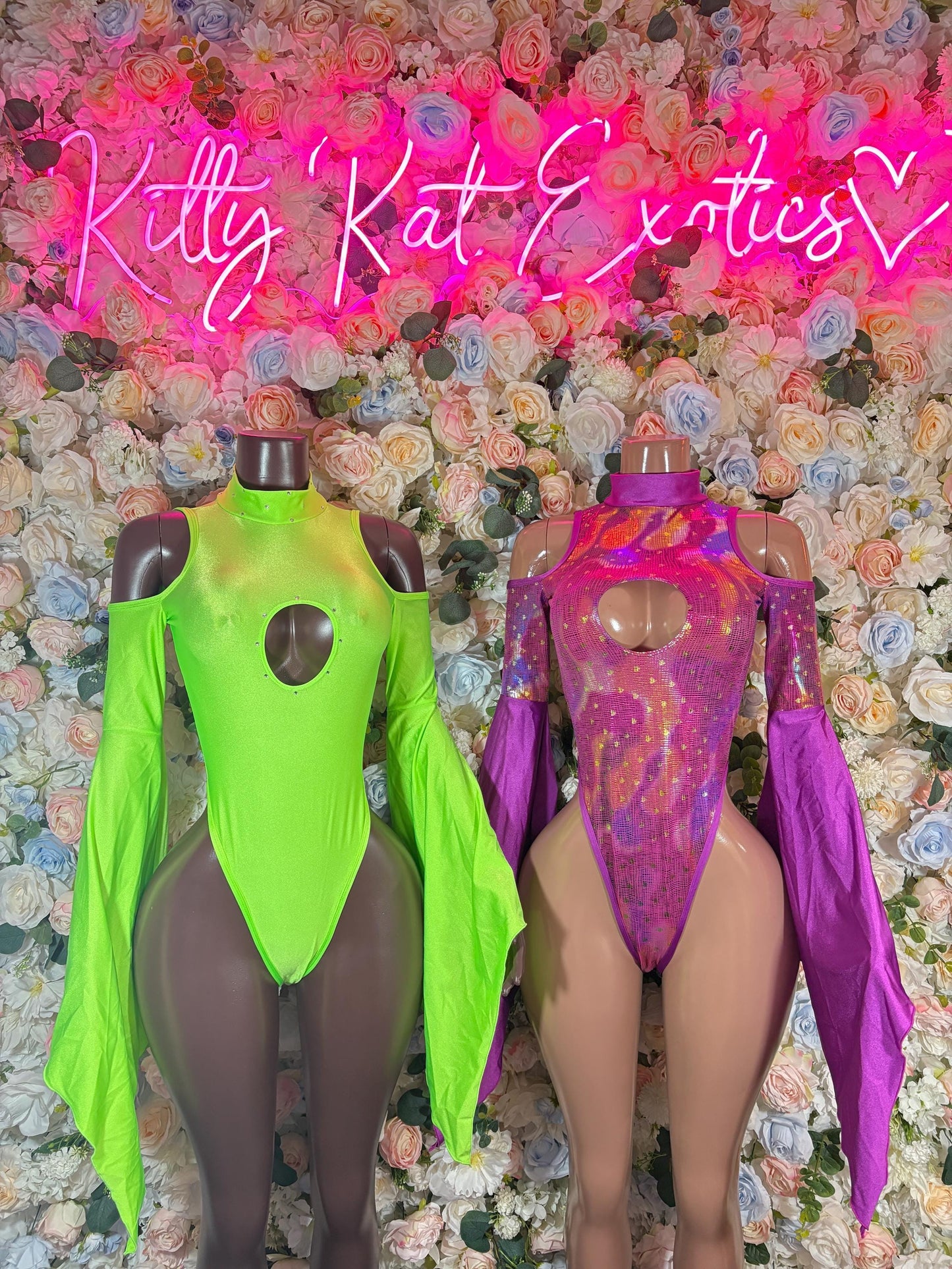 Festival Costume One Piece Bodysuit Neon  - Rave Outfits  Costume, Latin Sultry, Bold Dance Outfit