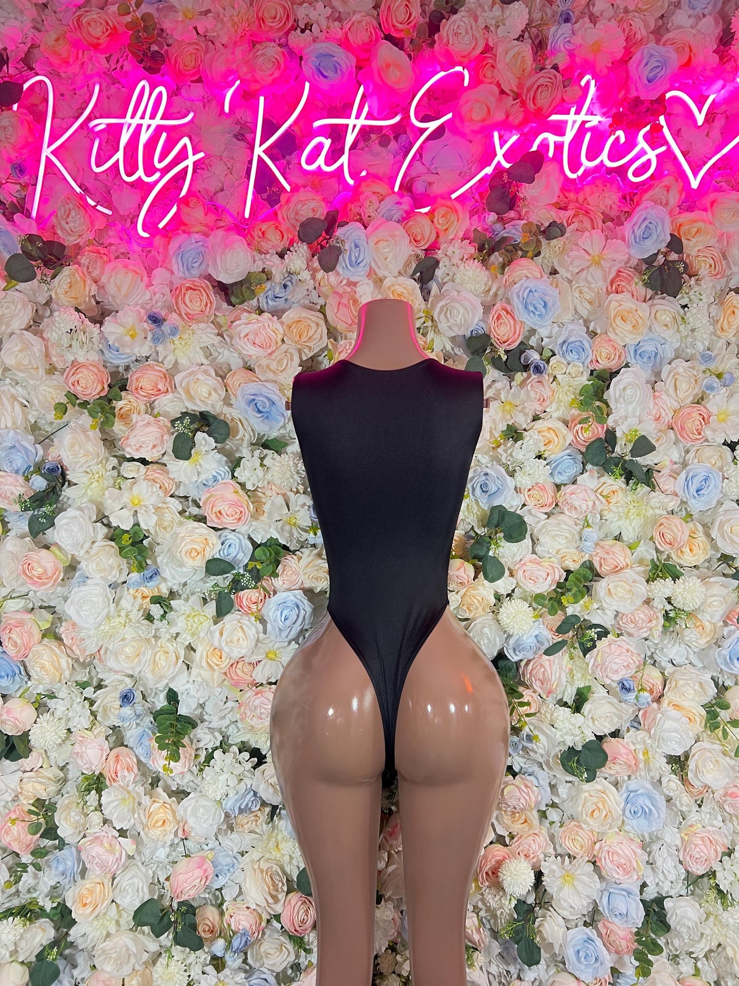 Bartender Outfit Black Bodysuit -  Exotic Dancewear Rave Outfits, Events, or Special Occasions