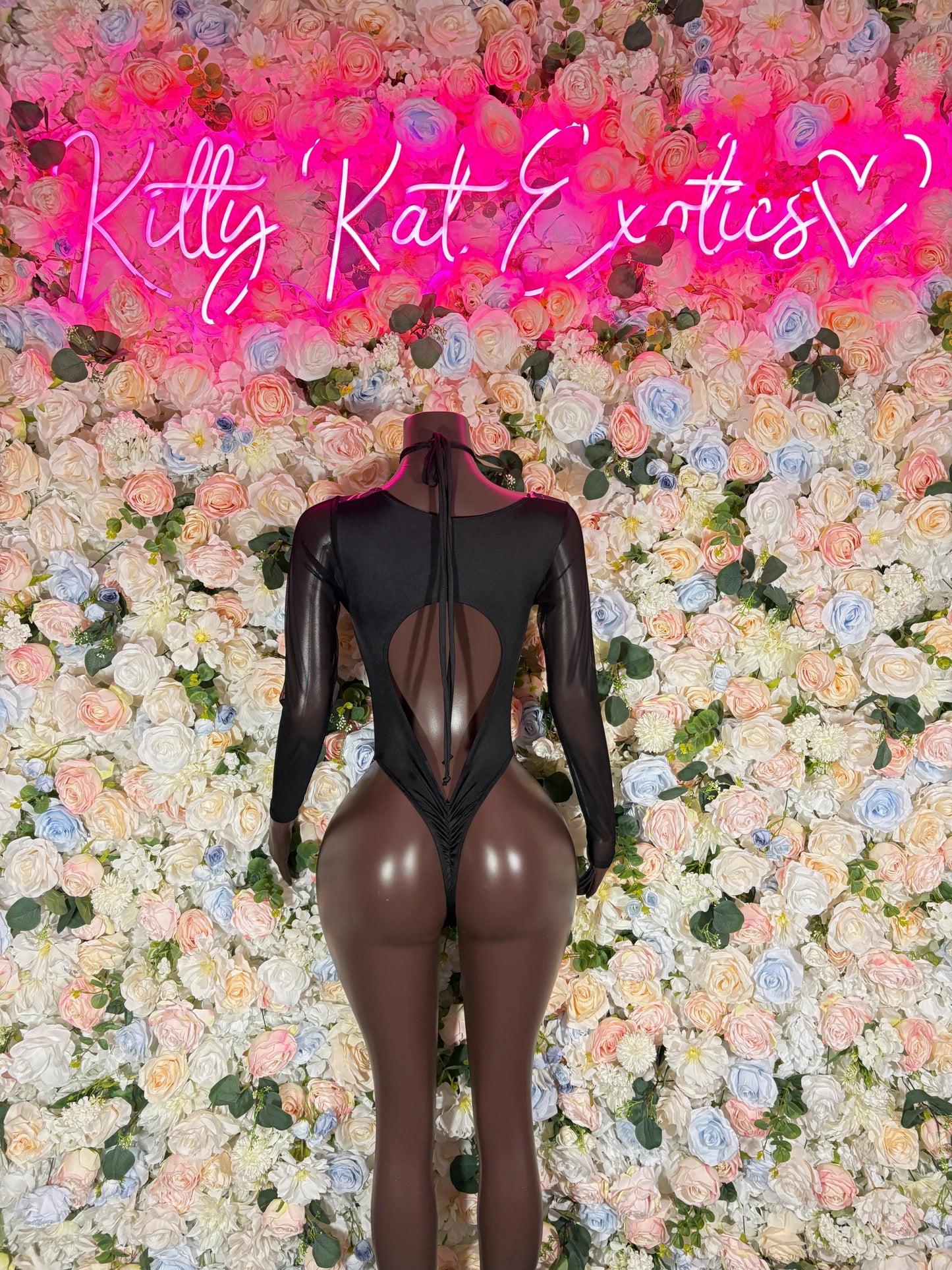 Bartender Bodysuits One-Piece Bodysuit Pink Lightening - Custom Design | Exotic Dancewear Rave Outfits