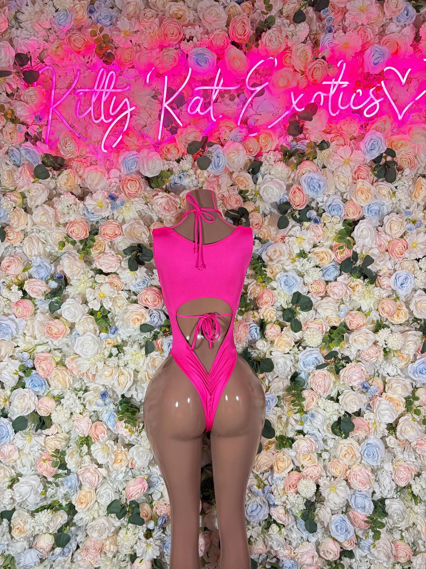 Bottlegirl Bodysuit One-Piece Bodysuit Pink - Custom Design | Exotic Dancewear Rave Outfits