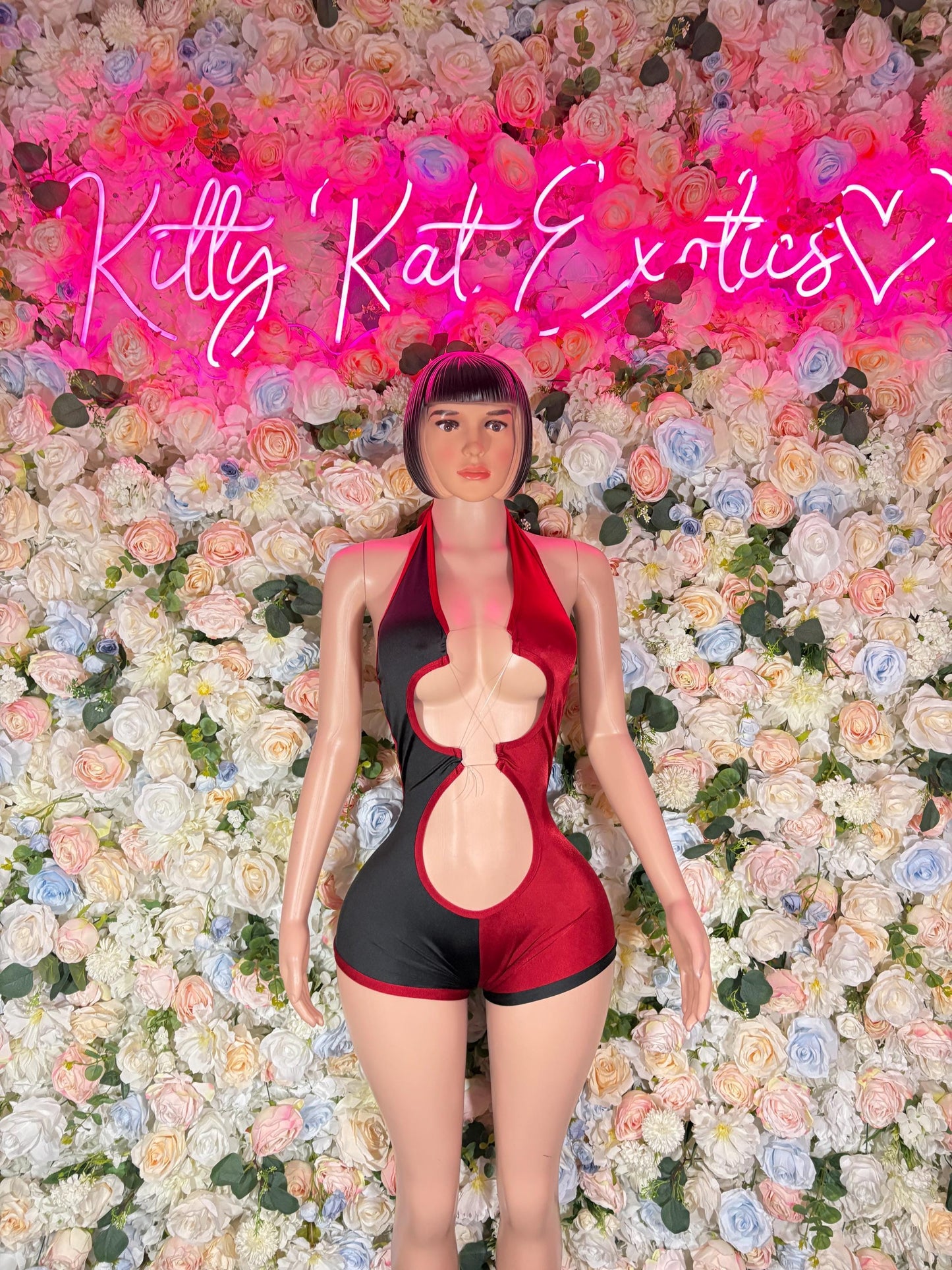 Halloween Costume “Harley Quinn Bodysuit - All Accessories Shown Included