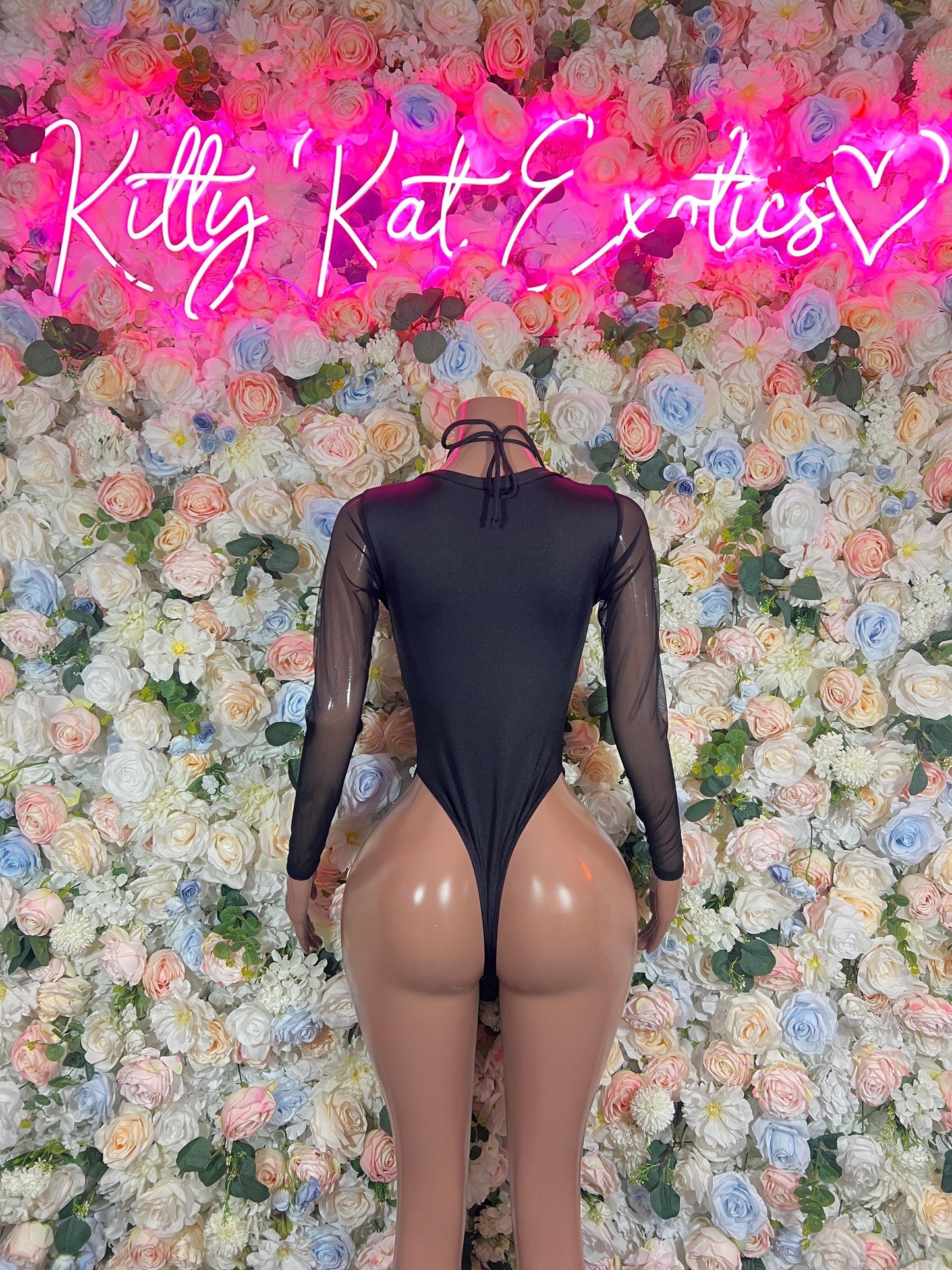 Bottle Girl One-Piece Bodysuit - Onyx Metallic Cheetah | Exotic Dancewear, Rave & Festival Outfit