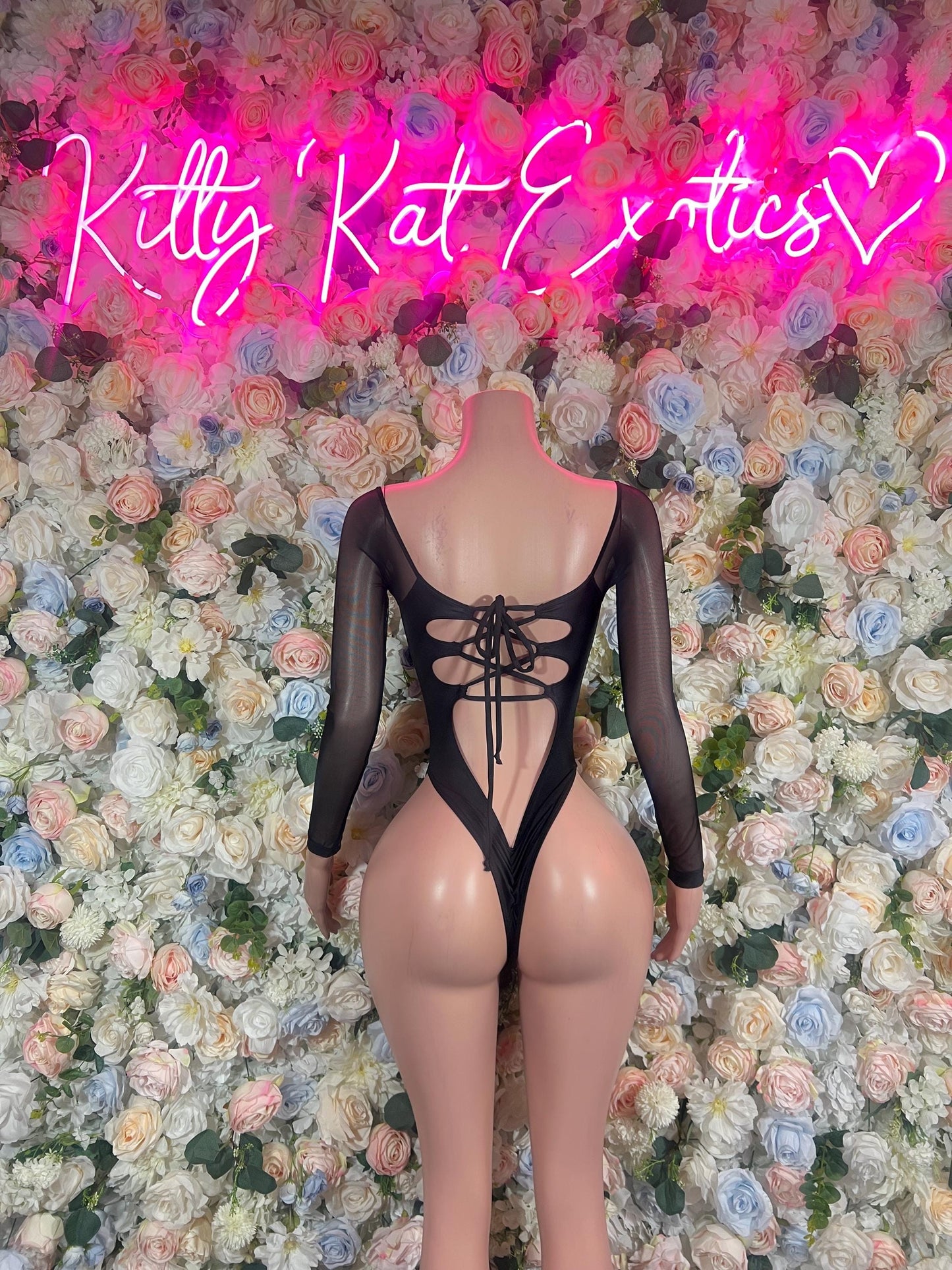 Bottle Girl One-Piece Bodysuit - Onyx Metallic Cheetah | Exotic Dancewear, Rave & Festival Outfit