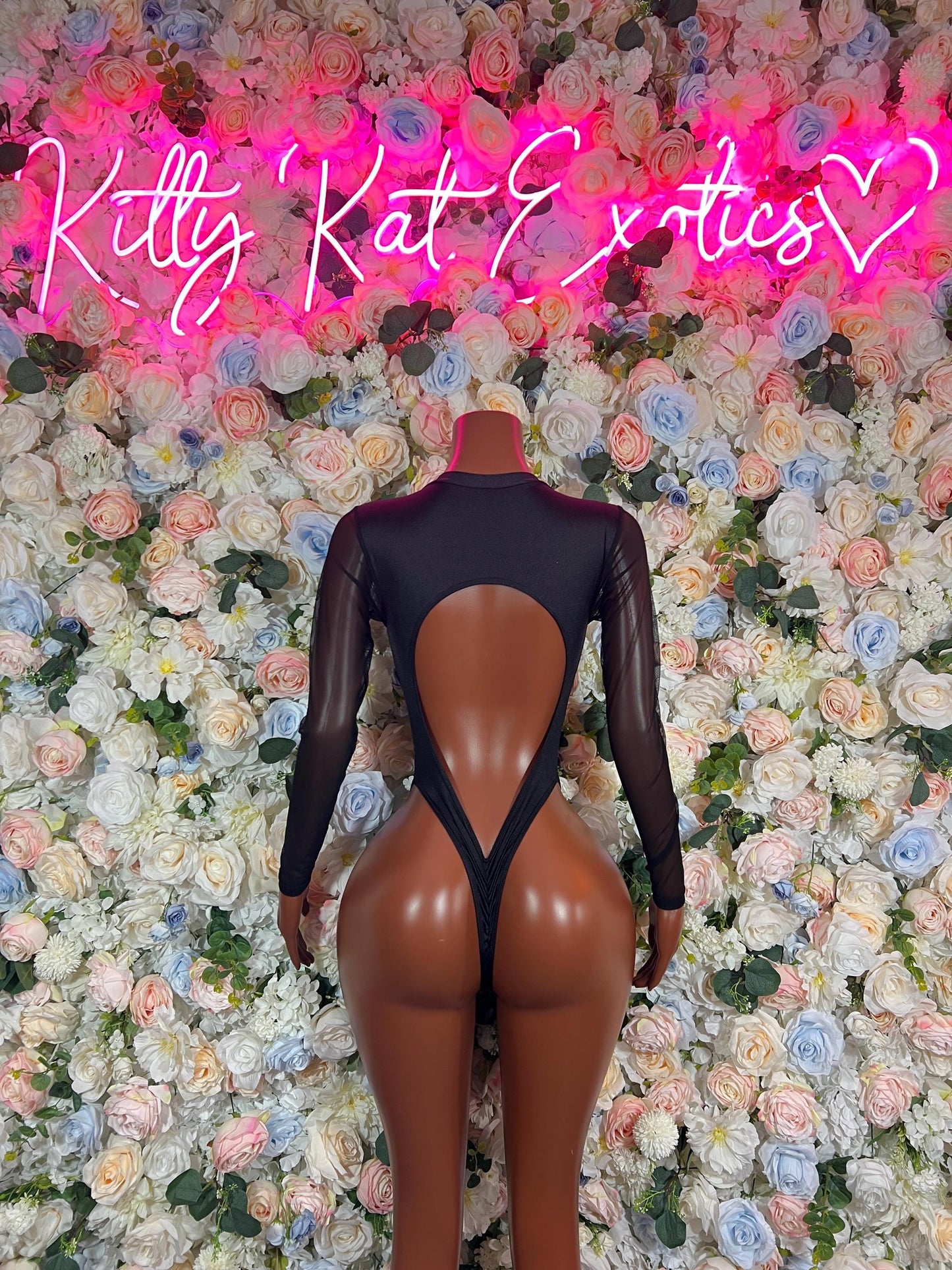 Bottle Girl One-Piece Bodysuit - Onyx Metallic Cheetah | Exotic Dancewear, Rave & Festival Outfit