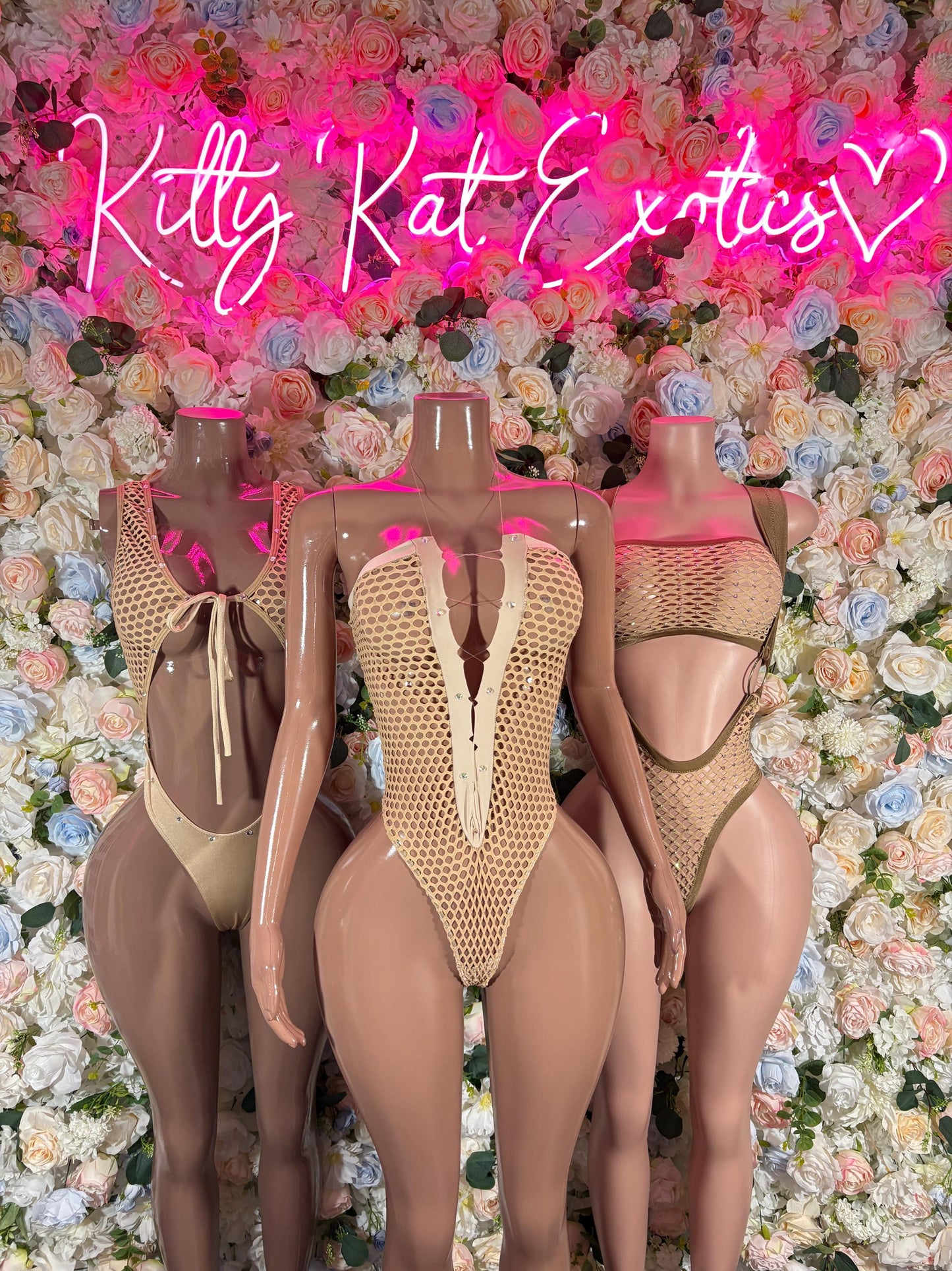 Exotic Dancewear One Piece Bodysuit Mesh Nude Festival Wear Bartender Outfit