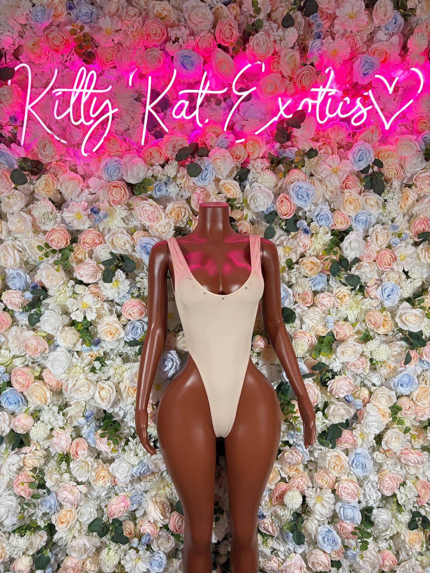 Rave Outfit Bodysuit One Piece Nude Festival Wear Bartender Outfit