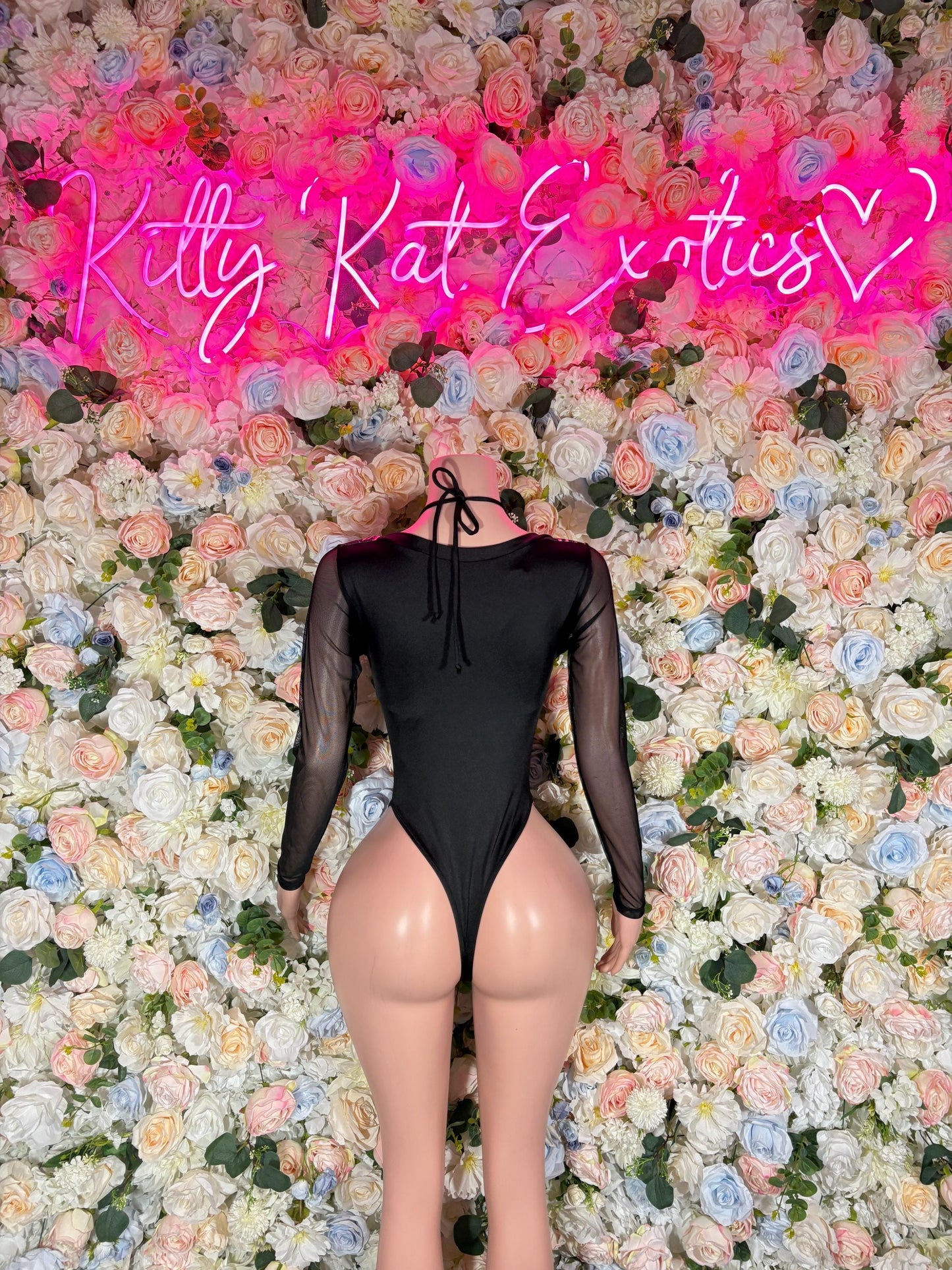 Bartender Bodysuits One-Piece Bodysuit Pink Lightening - Custom Design | Exotic Dancewear Rave Outfits