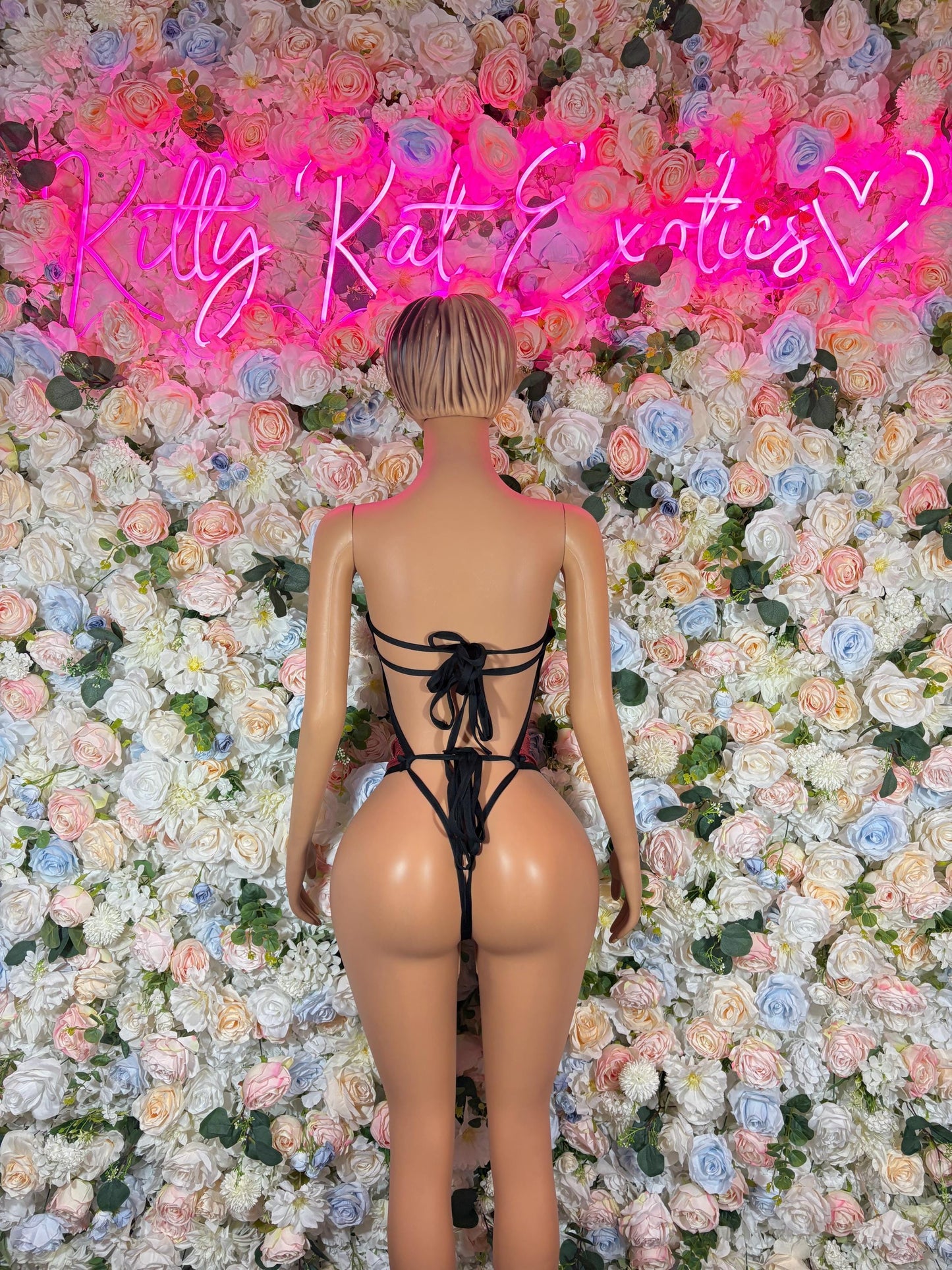 Festival Clothing Exotic Dancewear One Piece Red Bodysuit Festival wear Ravewear Sexy Dancewear