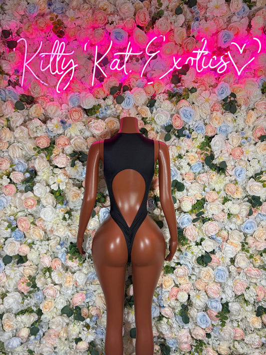 Bottlegirl Bodysuit One-Piece Green Cheetah  Exotic Dancewear for Performers, Raves, or Night Out | Bottle girl Outfits