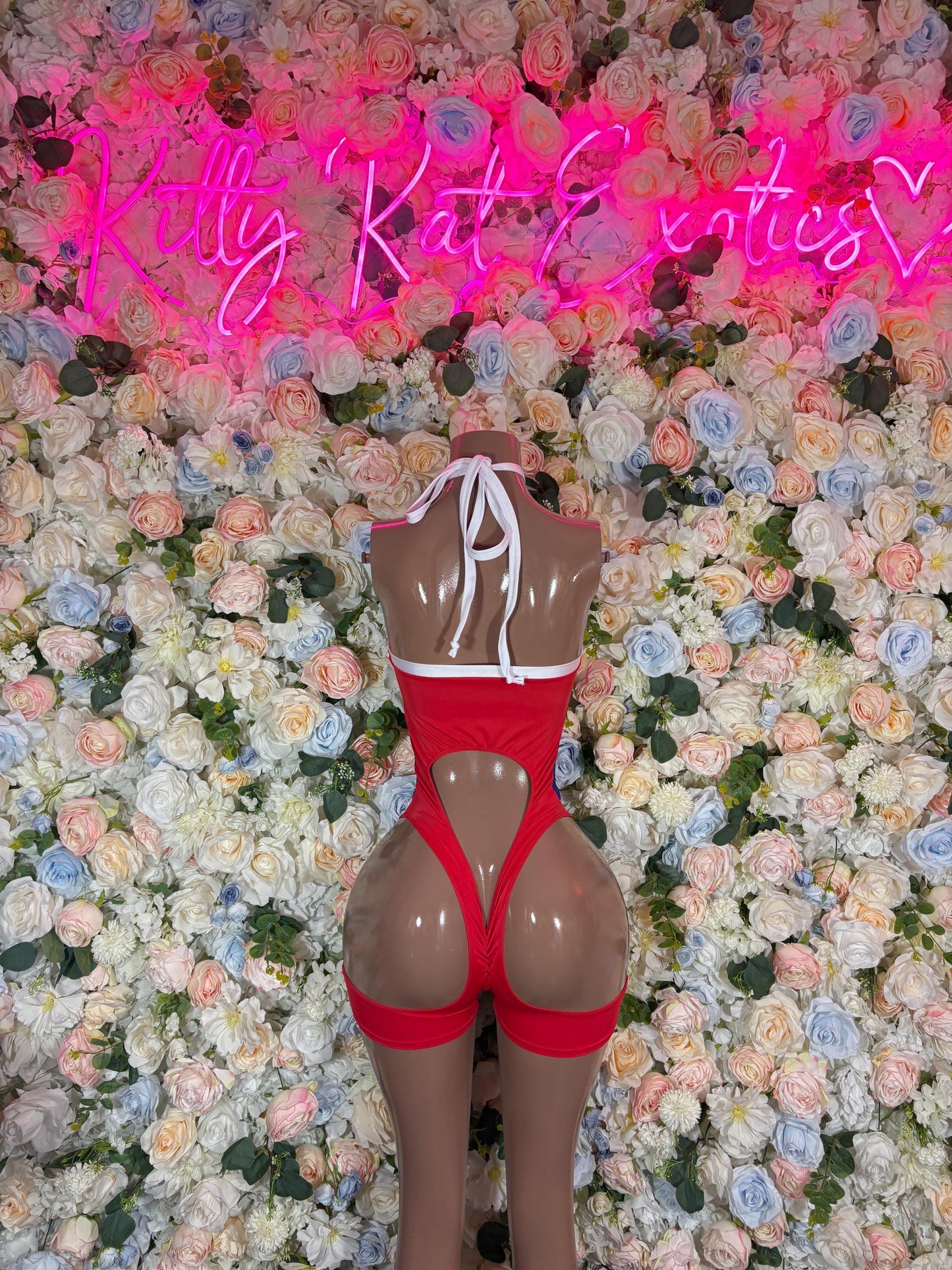 Labor Day USA Flag Outfit - Bottlegirl Bodysuit Bartender  Patriotic Swimsuit for Beach, Pool Parties, or Summer Fun