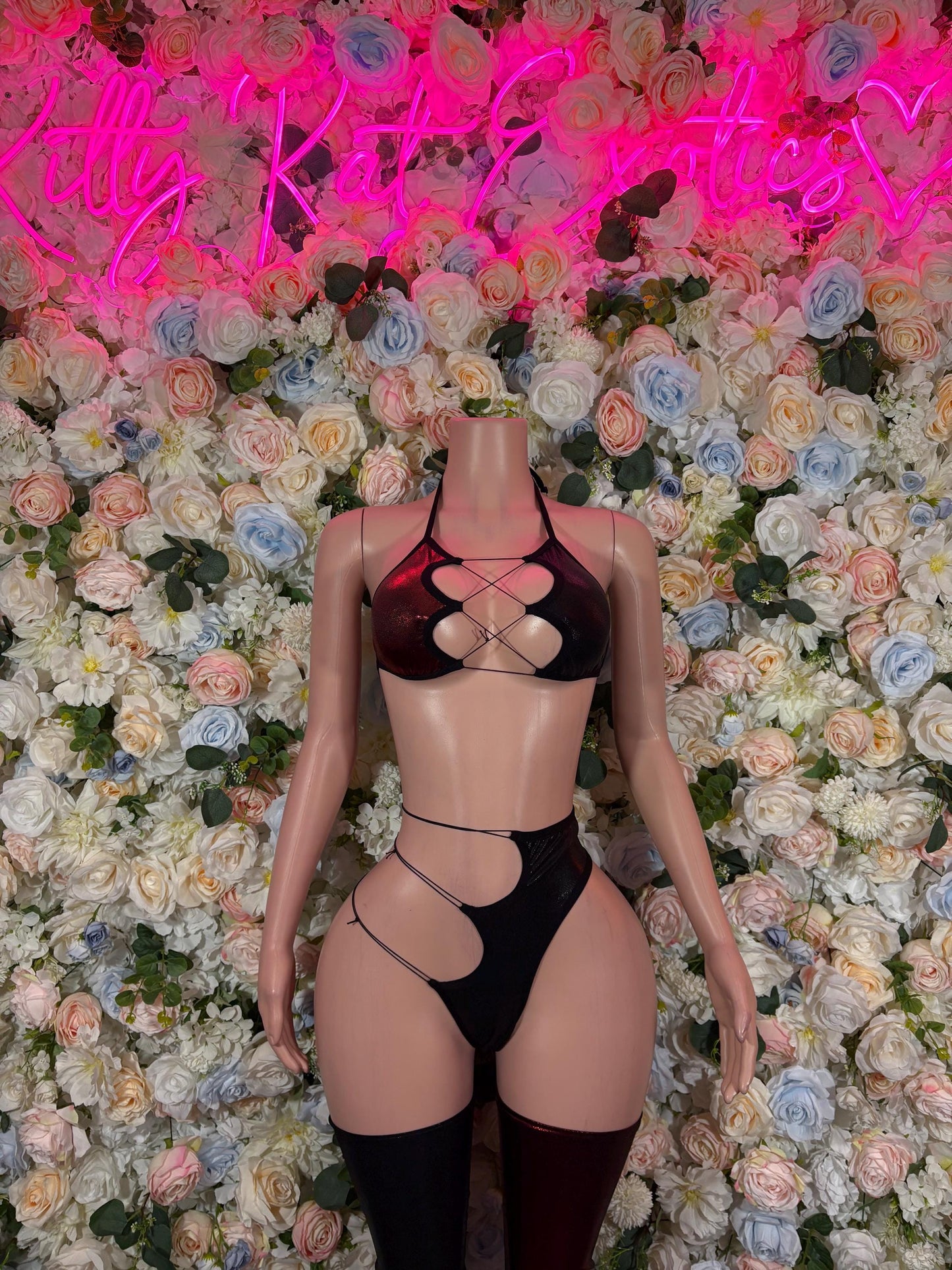 Bottlegirl Harley Quinn Two Piece Cut Off Costume With Womens Rave Outfit, Bottle Girl Bartender Cosplay