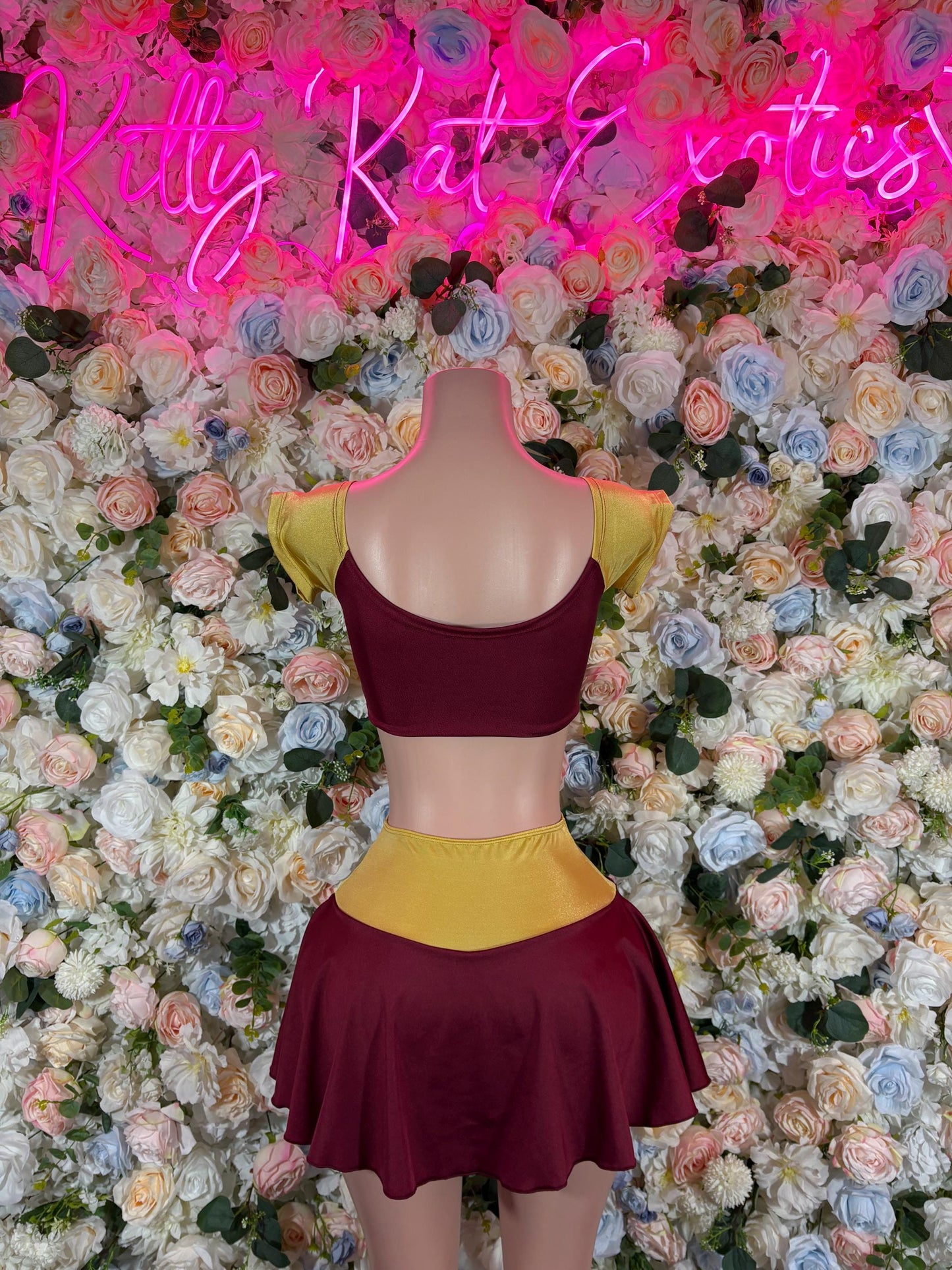 Washington Commanders Bottlegirl Football Bartender Bodysuit Costume