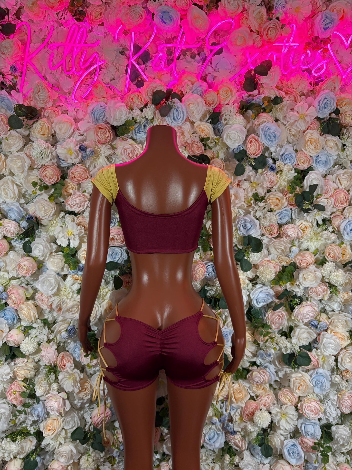 Washington Commanders Bottlegirl Football Bartender Bodysuit Costume