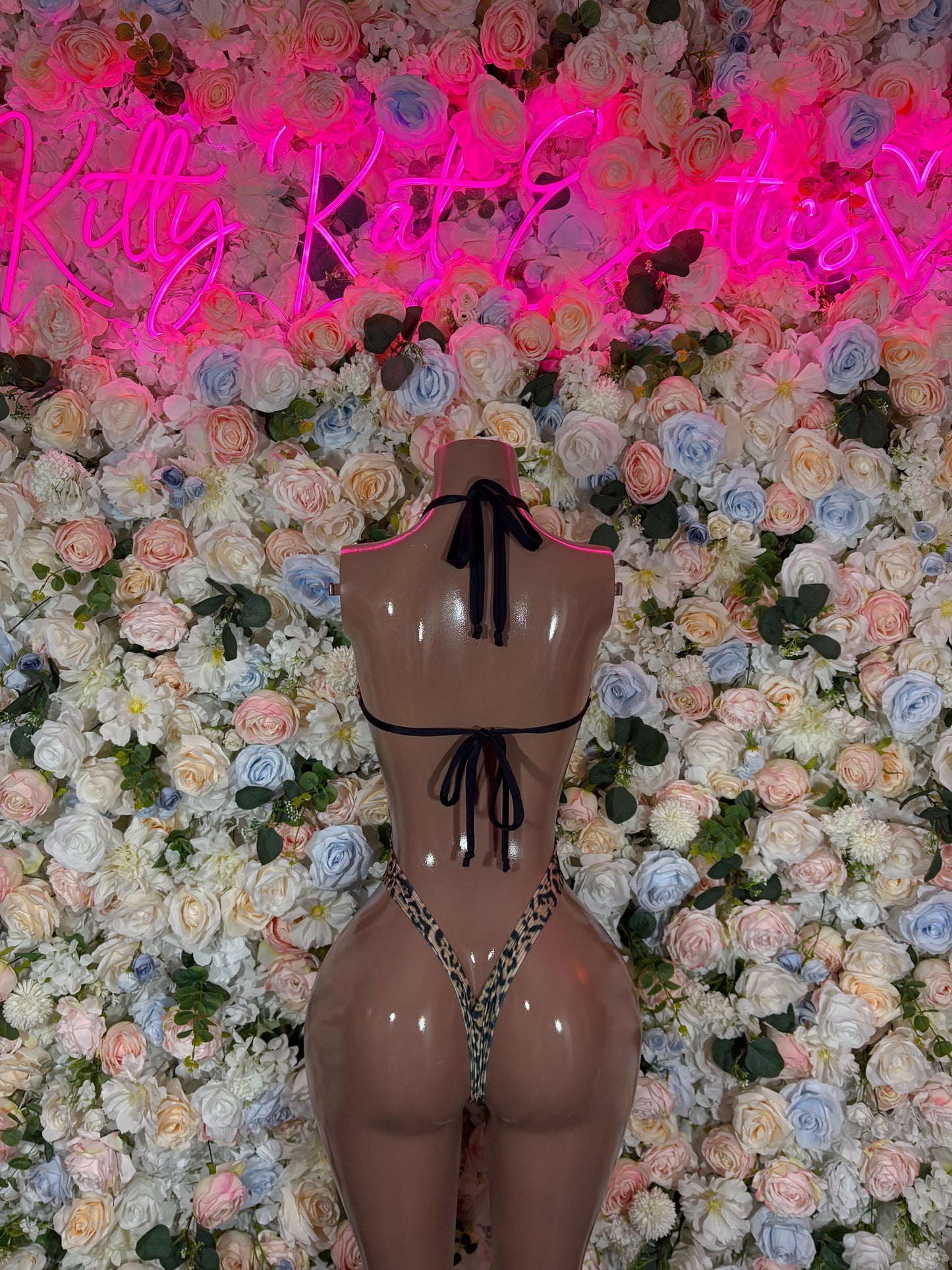 Festival Clothing One Piece Leopard Bodysuit  Sexy Rave Outfit for Parties Animal Print Clubwear Exotic Dancewear