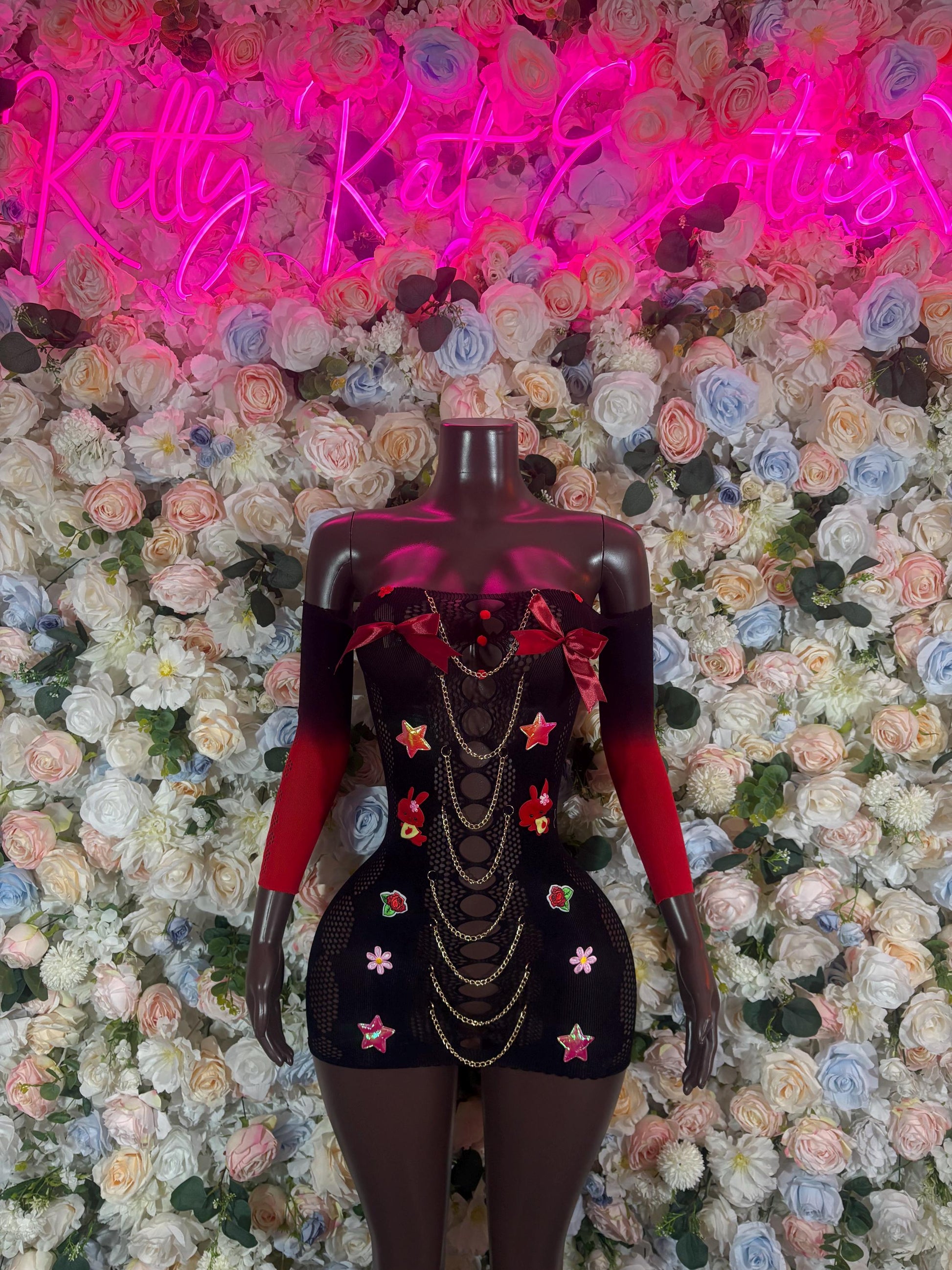 Black Fishnet Rave Bodysuit: Custom Festival Outfit Kittykatexotics Black Fishnet Rave Bodysuit: Custom Festival Outfit Kittykatexotics