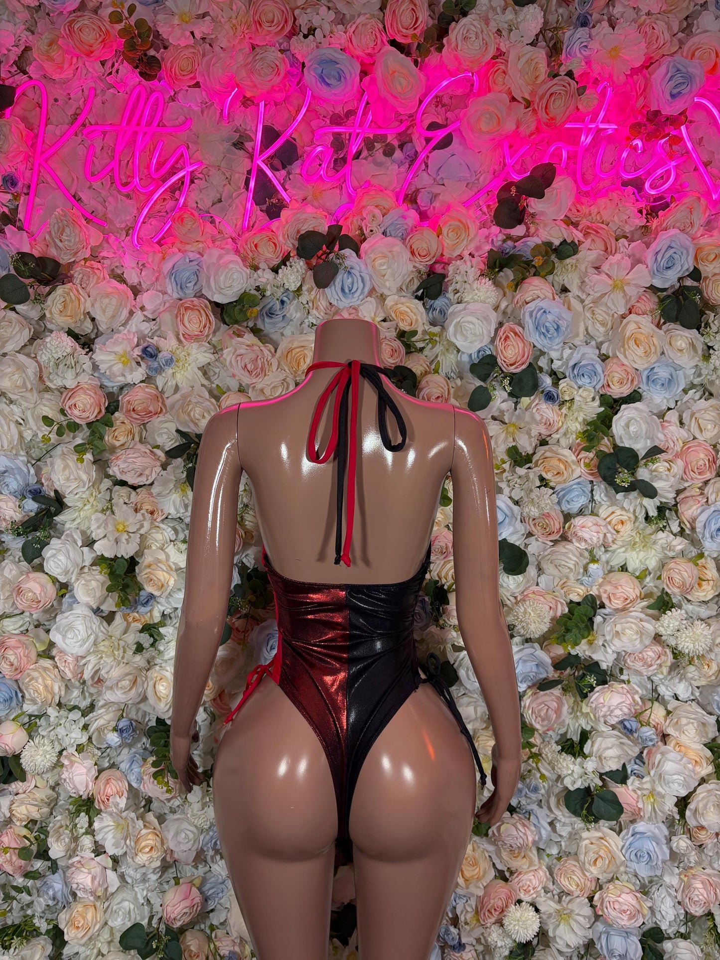 Bottlegirl Harley Quinn Bodysuit Costume With Womens Rave Outfit, Bottle Girl Bartender Cosplay