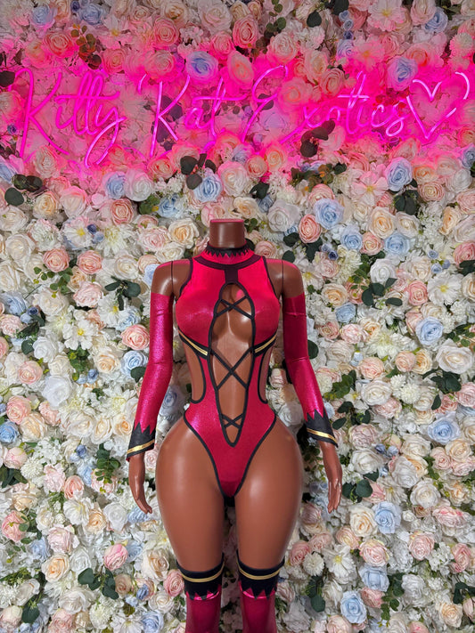 Halloween Costumes Katana Womens Cosplay Costume, Bottlegirl Bartender Outfit, Cosplay Costume