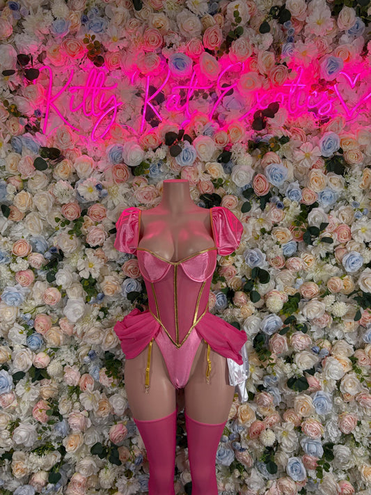 Halloween Costumes Princess Peaches  Womens Cosplay Costume, Bottlegirl Bartender Outfit, Cosplay Costume