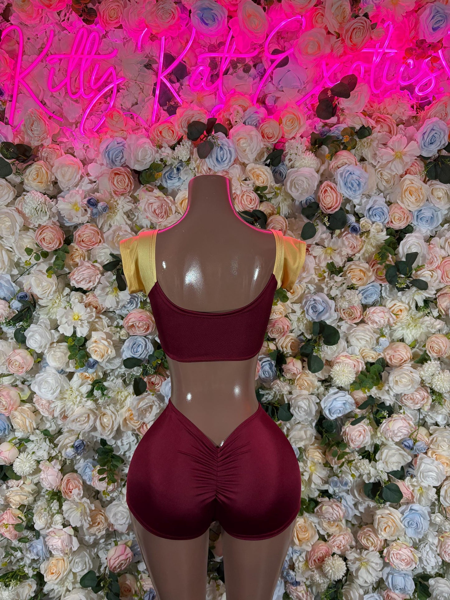 Washington Commanders Bottlegirl Football Bartender Bodysuit Costume