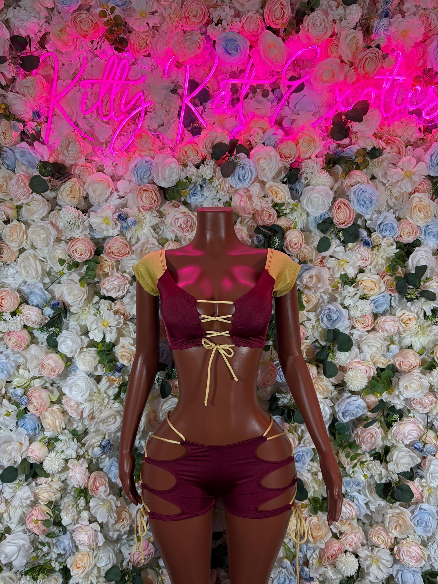 Washington Commanders Bottlegirl Football Bartender Bodysuit Costume