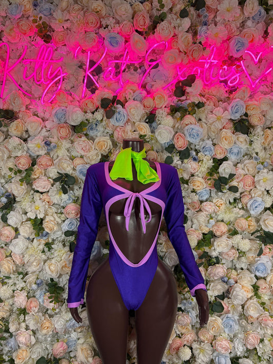 Halloween Daphne Costume Bodysuit Bottle Girl Bartender Outfit Cosplay Costume