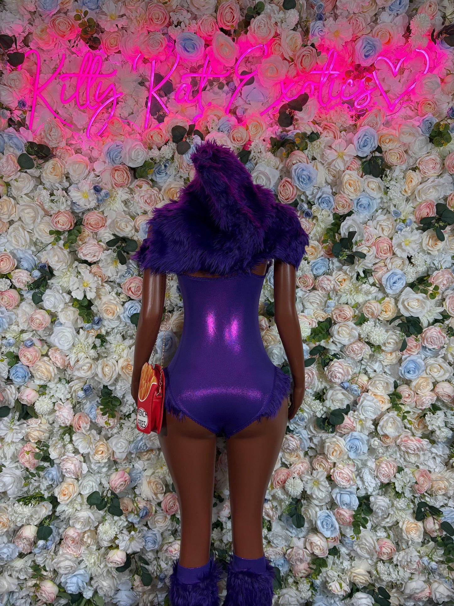 Cookie Monster Halloween Costume Adult Costume, Bottlegirl Bartender Outfit, Cosplay Costume ( small/med)