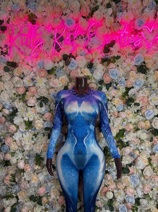 Cospaly Costume Catsuit, Festival Outfit , Sheer Catsuit, Tribal Rave Clothing, Psychedelic Mesh Costume, Rave Outfit