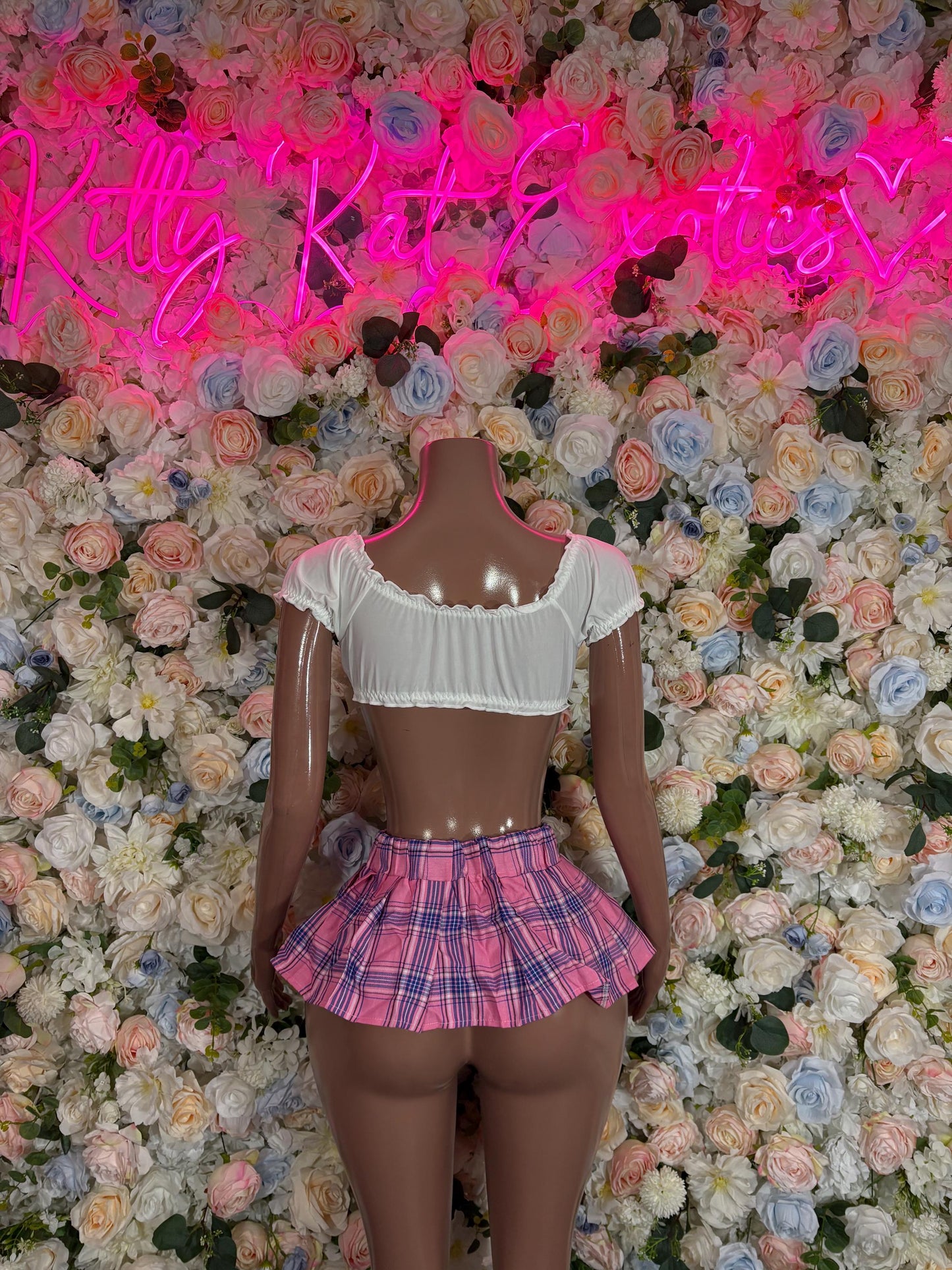 Halloween Costume School Girl Womens Costume , Bottlegirl Bartender Outfit, Cosplay Costume