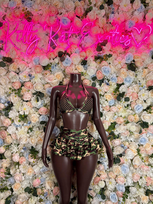 Womens Costume Soilder Halloween Costume , Bottlegirl Bartender Outfit, Cosplay Costume