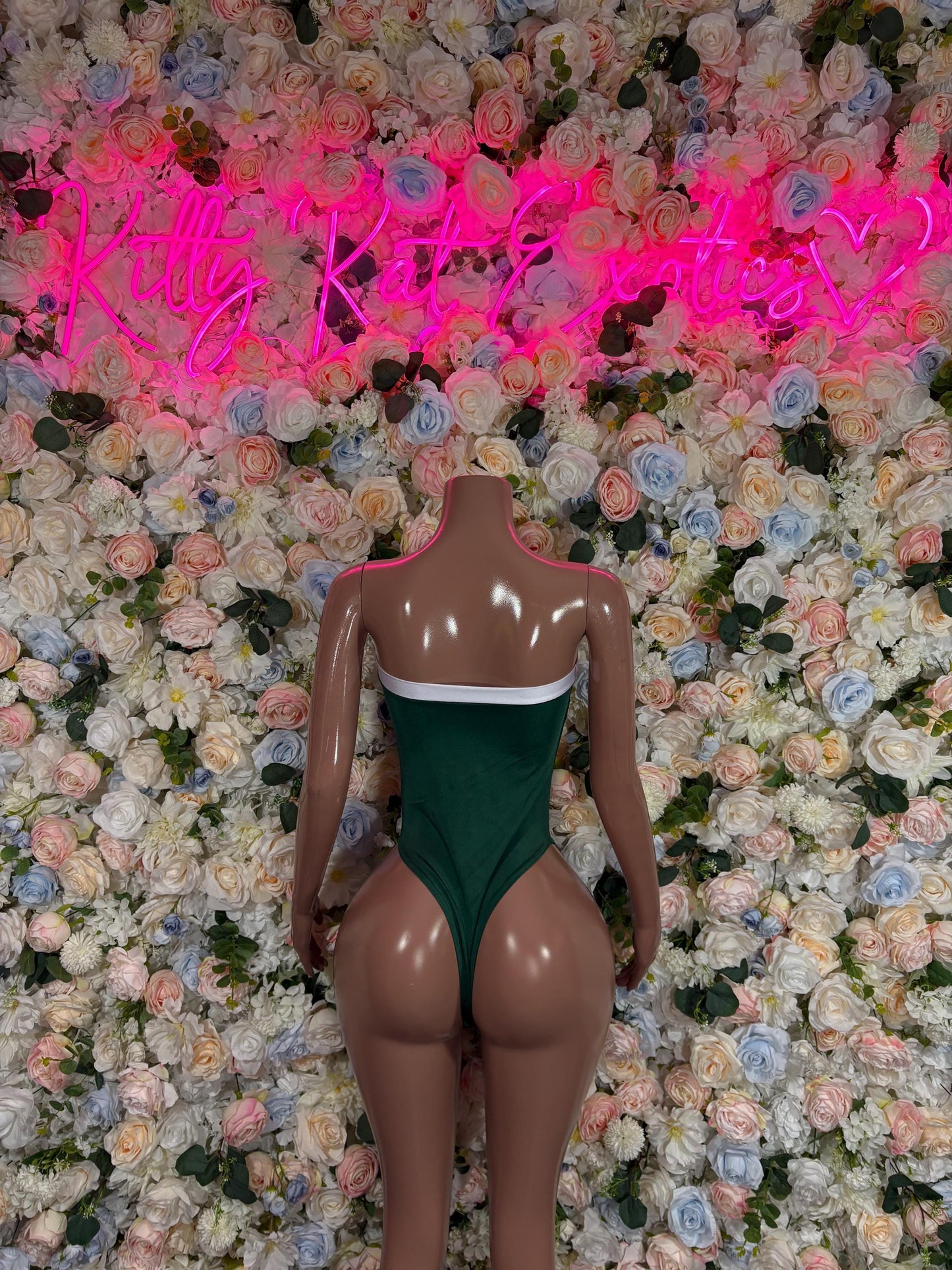 Bottlegirl Outfit Football Eagles Team Bartender Bodysuit Costume