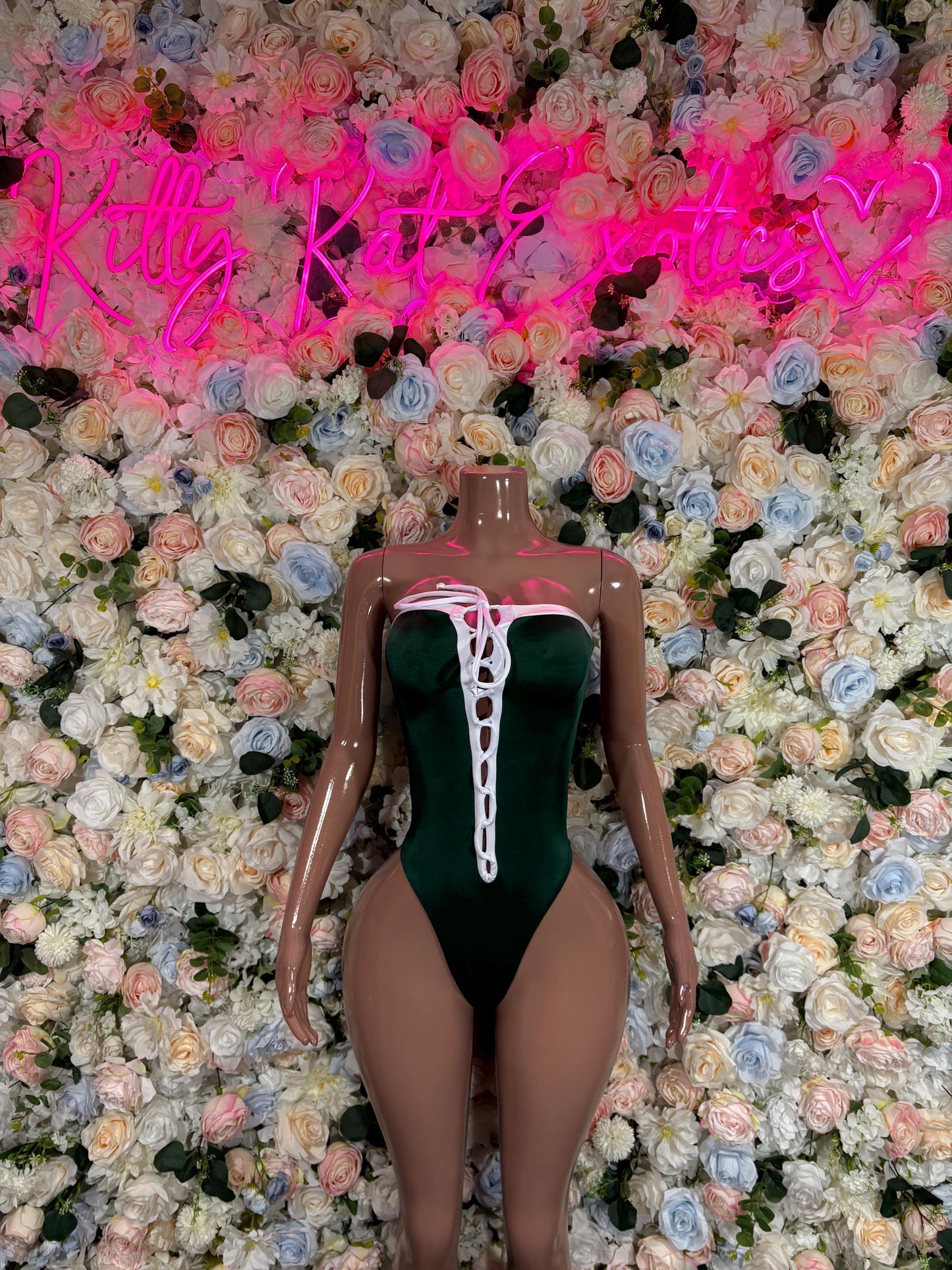 Bottlegirl Outfit Football Eagles Team Bartender Bodysuit Costume