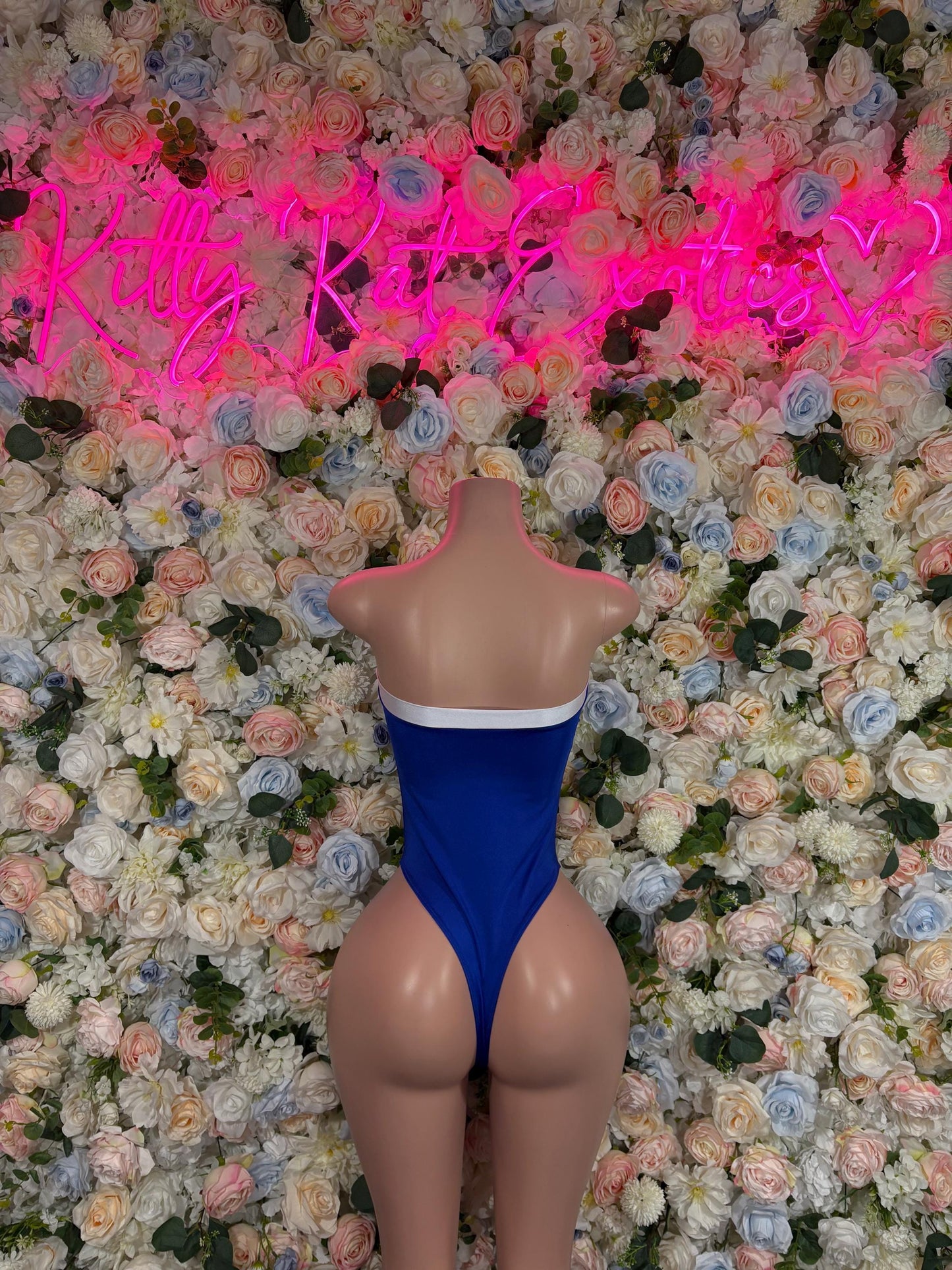 Bottlegirl Outfit Football Giants Team Bartender Bodysuit Costume