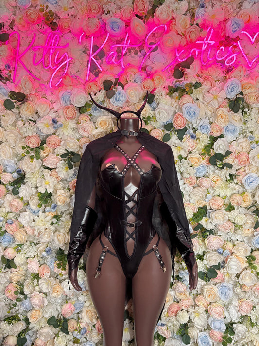 Maleficent Halloween Costumes Adult Costume, Bottlegirl Bartender Outfit, Cosplay Costume