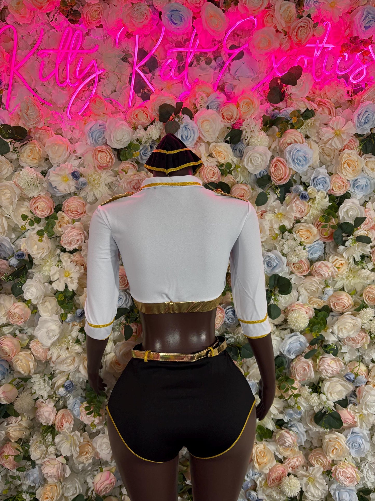 Halloween Costumes Airplane Stewardess  Womens Cosplay Costume, Bottlegirl Bartender Outfit, Cosplay Costume