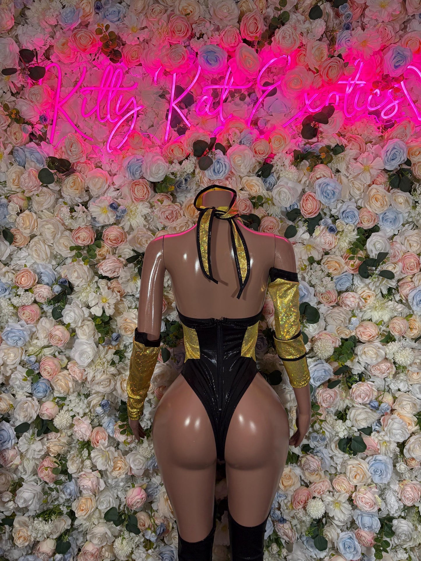 Scorpion Halloween Costumes Adult Costume, Bottlegirl Bartender Outfit, Cosplay Costume (All Accessories in Photo Included)