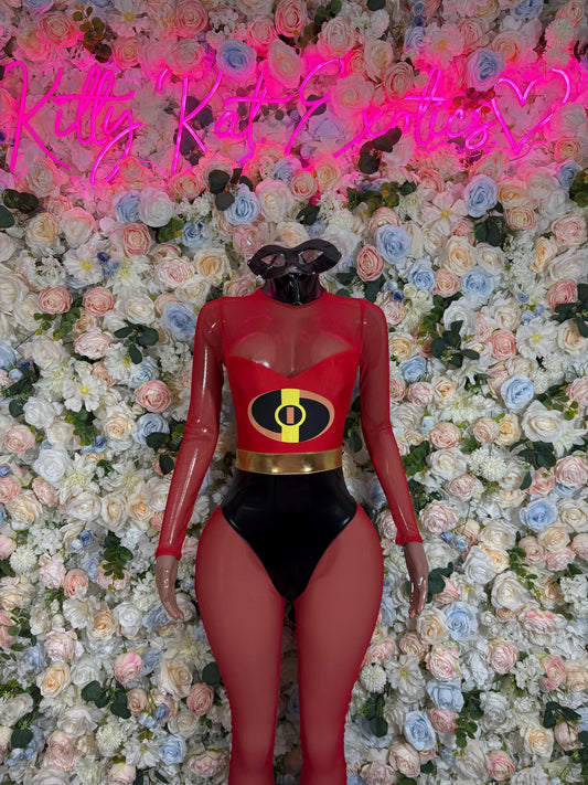 Halloween Costumes Elastic Girl Adult Costume, Bottlegirl Bartender Outfit, Cosplay Costume ( small/med)