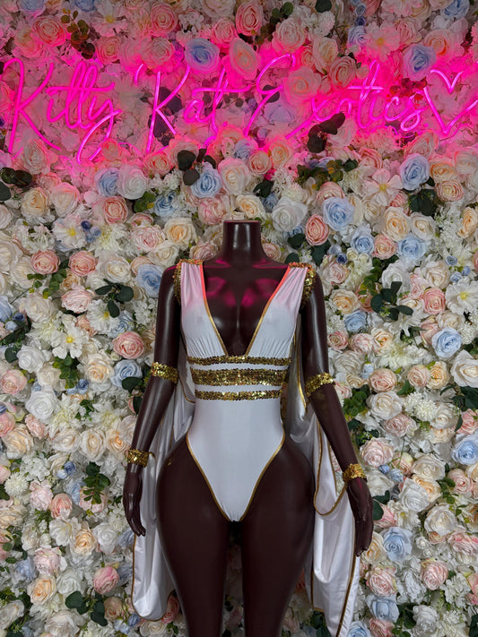 Goddess Halloween Costume Adult Costume, Bottlegirl Bartender Outfit, Cosplay Costume ( small/med)