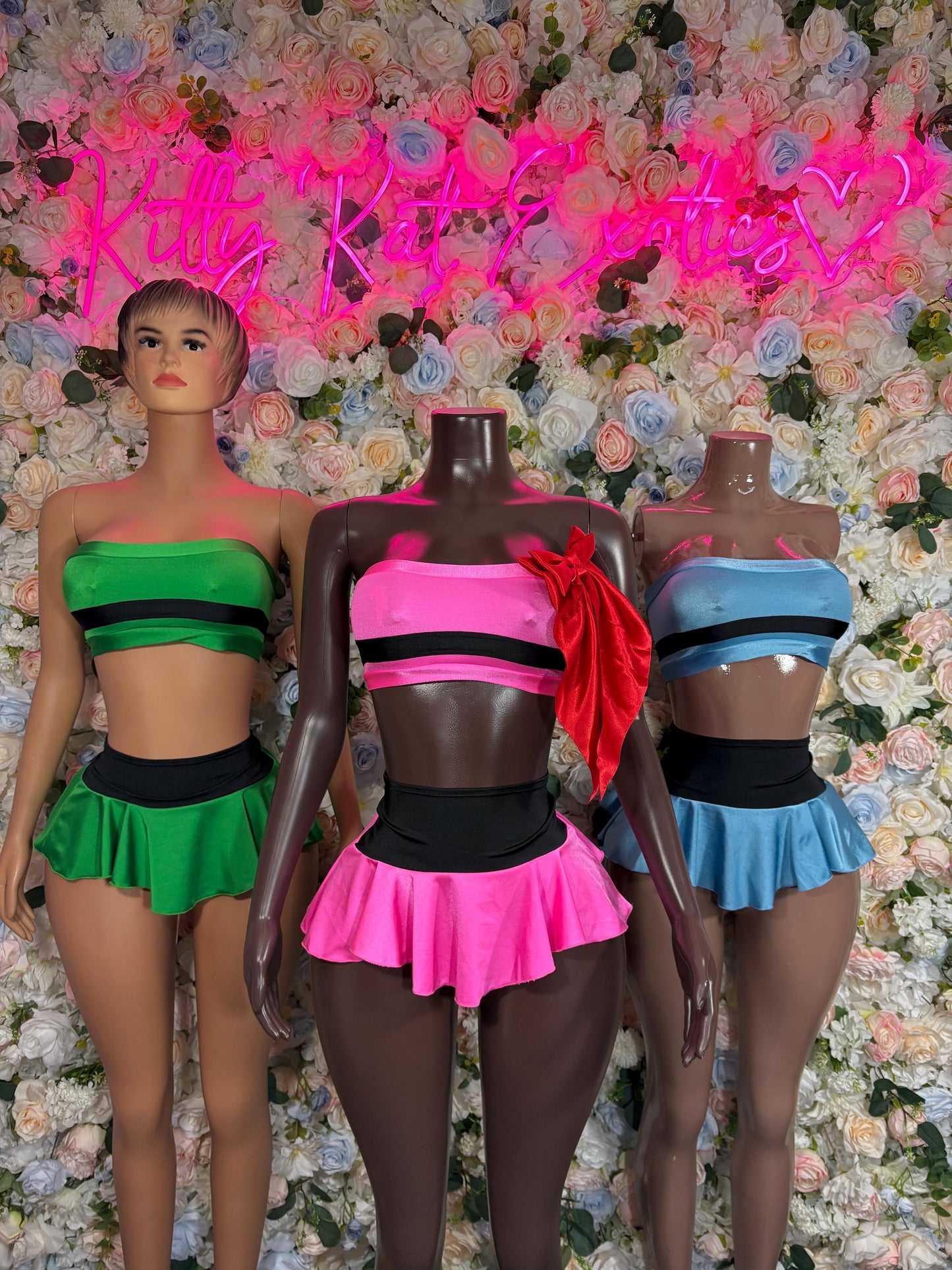 Power Puff Girls Halloween Costumes Adult Costume, Bottlegirl Bartender Outfit, Cosplay Costume