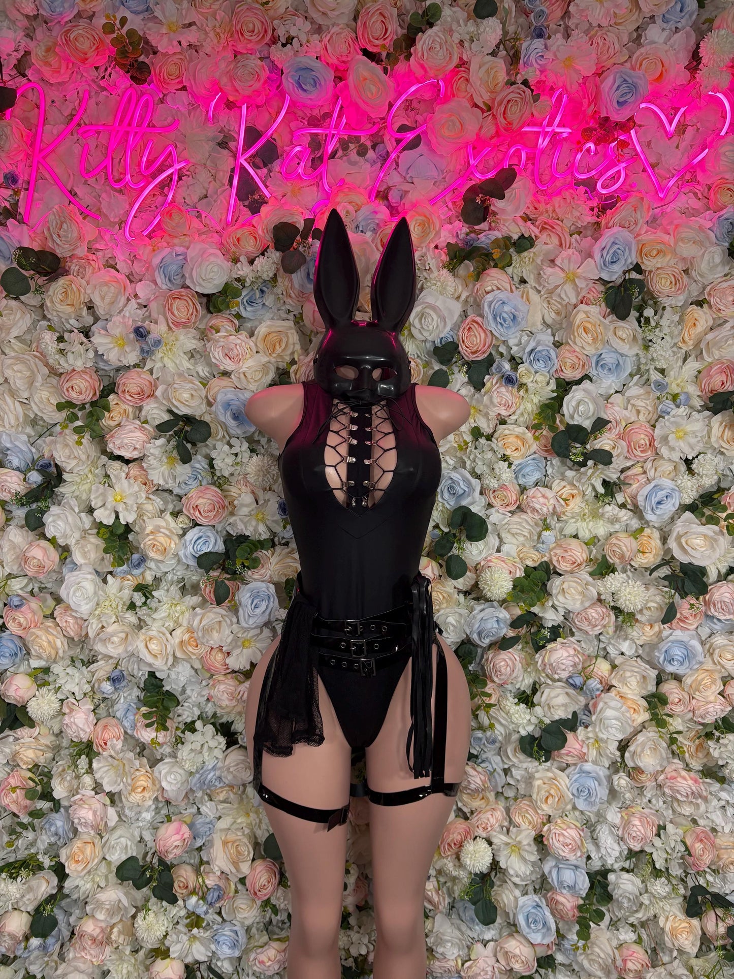 Halloween Costumes Rave Bunny Halloween Roleplay Outfit, Womens Cosplay Costume