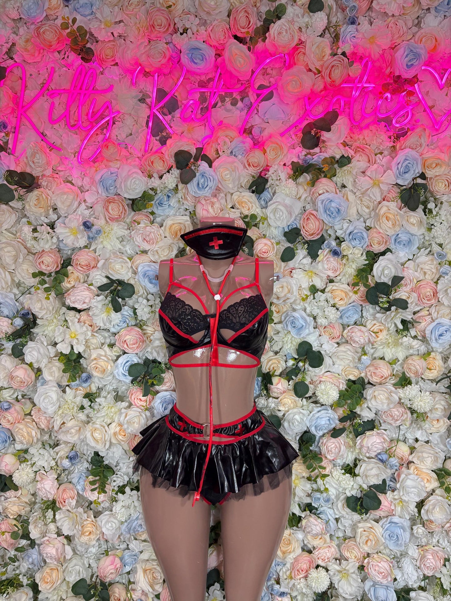 Sexy Halloween Costume “Sexy Nurse - All Accessories Shown Included Ravewear Festival wear